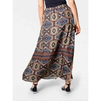 Spódnica maxi, wielokolorowa
