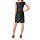 Designer-Seidenkleid, schwarz