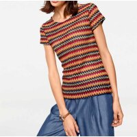 Half long sleeve shirt, multicolour