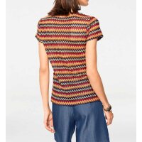 Half long sleeve shirt, multicolour