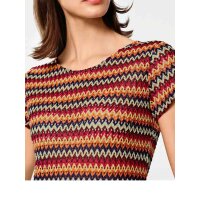 Half long sleeve shirt, multicolour