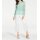 Designer-Seidenbluse m. Spitze, mint