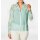 Designer-Seidenbluse m. Spitze, mint