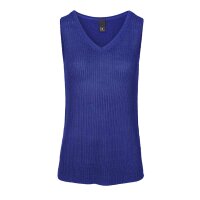 Strick-Twinset, royalblau