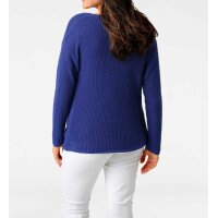 Strick-Twinset, royalblau