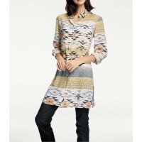 Designer-Longbluse, bunt