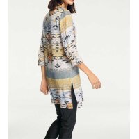 Designer-Longbluse, bunt