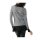 Turtleneck sweatshirt, black-white