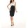 Cocktail dress, black-white