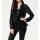 Designer-Chiffonbluse, schwarz