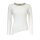 Designer-Pullover m. Strass, offwhite