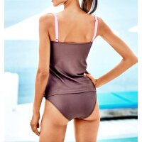 Optimizer-Tankini, mauve-rosé