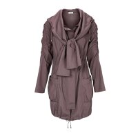 Designer-Parka, taupe