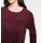 Designer-Ziegenveloursledermantel, bordeaux