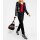 Biker jacket with embroidery, black-multicolour