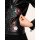 Biker jacket with embroidery, black-multicolour