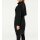 Two in one knit dress, black