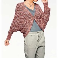 Designer-Grobstrickjacke, terracotta