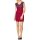 Chiffon dress, red