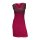 Chiffon dress, red
