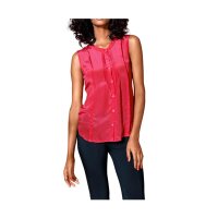 Blouse top, red