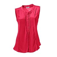 Blouse top, red