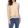 Sweatshirt with satin, apricot