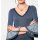 Patch dress with flounces, blue