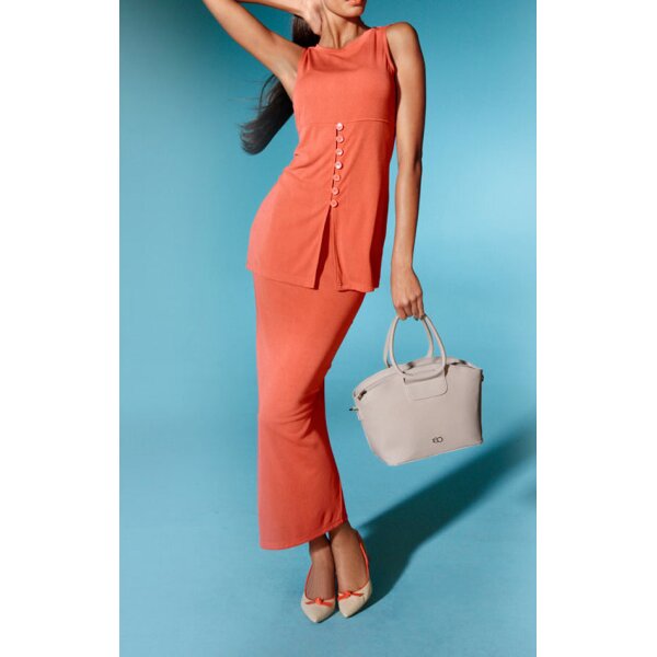 Designer-2-Teiler, orange