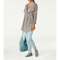 Designer two-piece shirt, stone