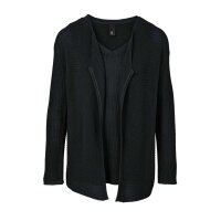 Knit twinset, black