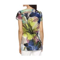 Designer-Chiffonbluse, bunt