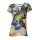 Designer-Chiffonbluse, bunt