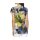 Designer-Chiffonbluse, bunt
