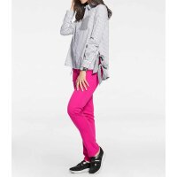 Designer-Streifenbluse, schwarz-weiß