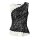 Lace shirt, offwhite-black