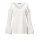 Flounce shirt, offwhite