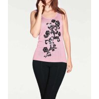Designer-Feinstrick-Twinset, rosa