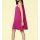 Dress with ornament, pink
