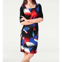 Sheath dress, black-multicolour