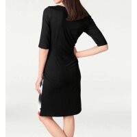 Sheath dress, black-multicolour