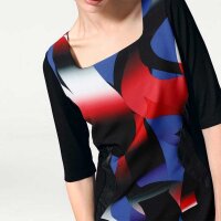 Sheath dress, black-multicolour