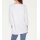 Shirt m. Pailletten, offwhite