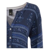 Knit dress, blue-multicolour