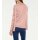 Fine knit shirt, rosé