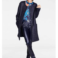 Mohair coat, blue