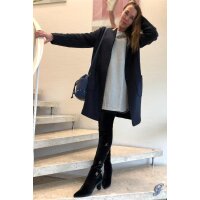 Mohair coat, blue