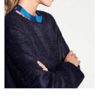 Mohair coat, blue