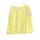 Chiffon lace blouse, yellow-cream