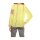 Chiffon lace blouse, yellow-cream